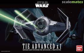 Tie Advanced x1 "Star Wars" Star Wars 1/72 Plastic Model