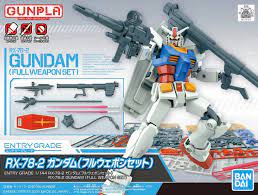 RX-78-2 Gundam (Full Weapon Set) "Mobile Suit Gundam" Spirits Entry Grade (LN)