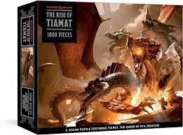 D&D Rise of Tiamat 1000 Piece Puzzle