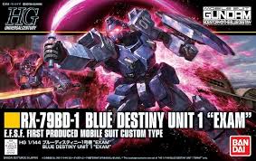 RX-79BD-1 Blue Destiny Unit 1 "EXAM" HGUC