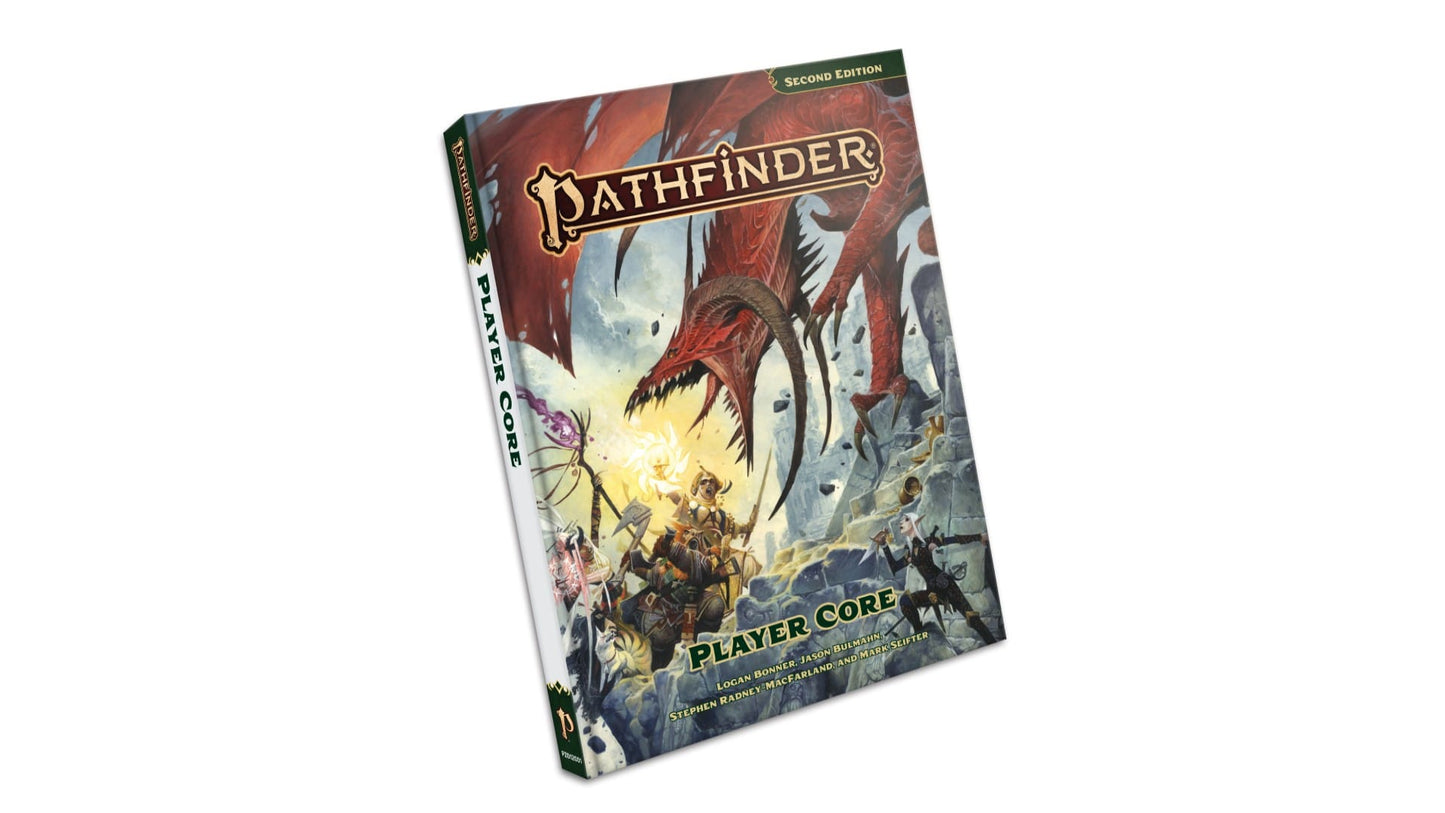 Pathfinder: Player's Guide, Standard Cover