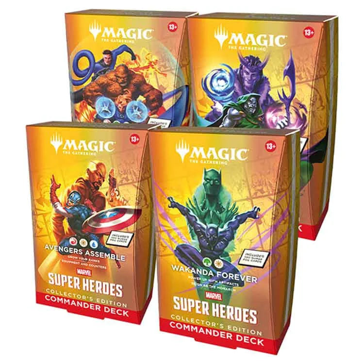 Mtg: Marvel Super-Heroes - Commander Deck Collector's Edition
