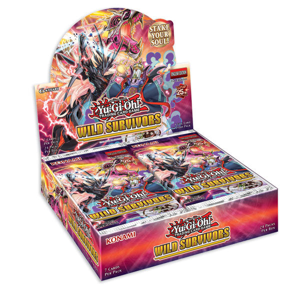 YGO Wild Survivors Booster Box (24 Pks)