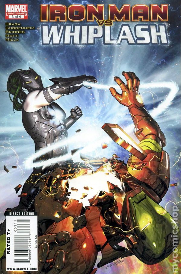Iron Man vs Whiplash TPB