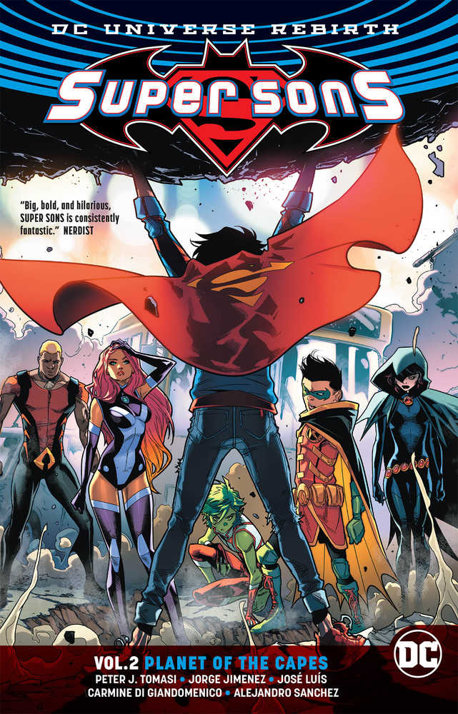 Super Sons TPB Volume 02 Planet Of The Capes Rebirth