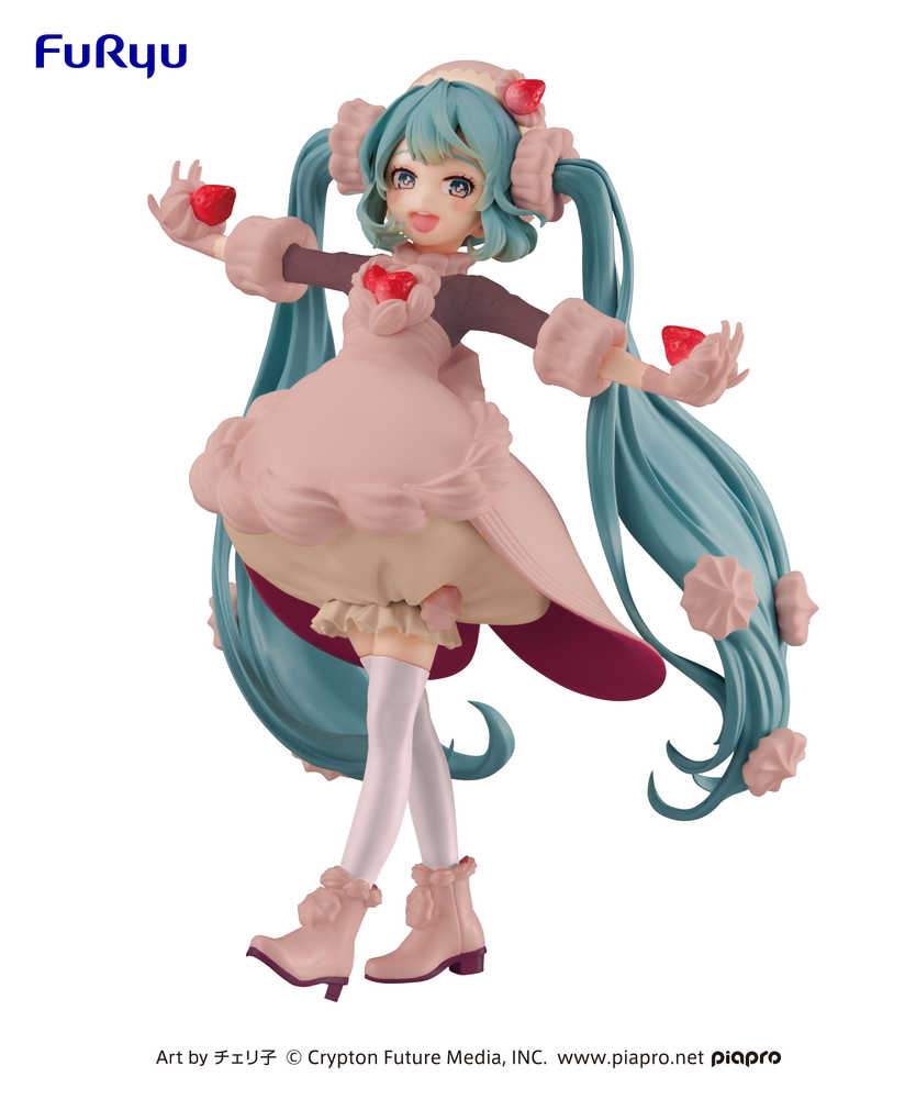 Hatsune Miku Strawberry Chocolate Short Sweet Sweets Figure