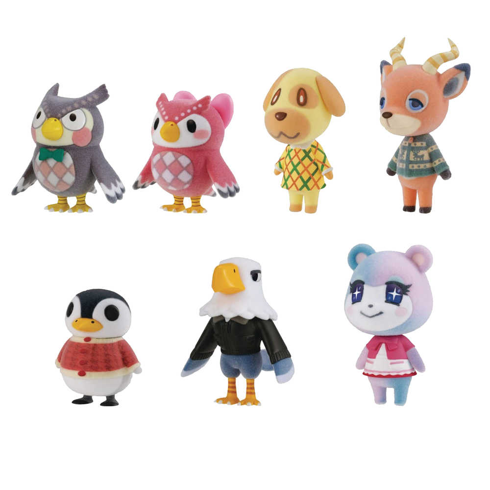 Animal Crossing New Horizons Villager V3 8pc Mini Figure Blind Mystery Box Display