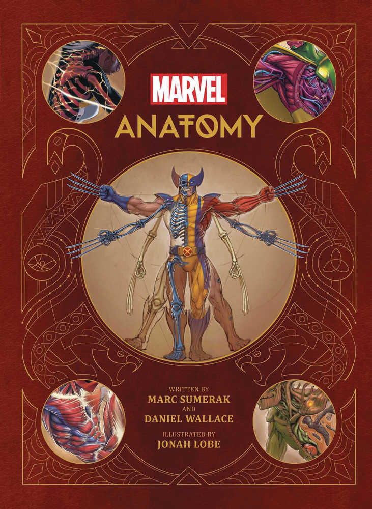 Marvel Anatomy Scientific Study Of Superhuman Hardcover