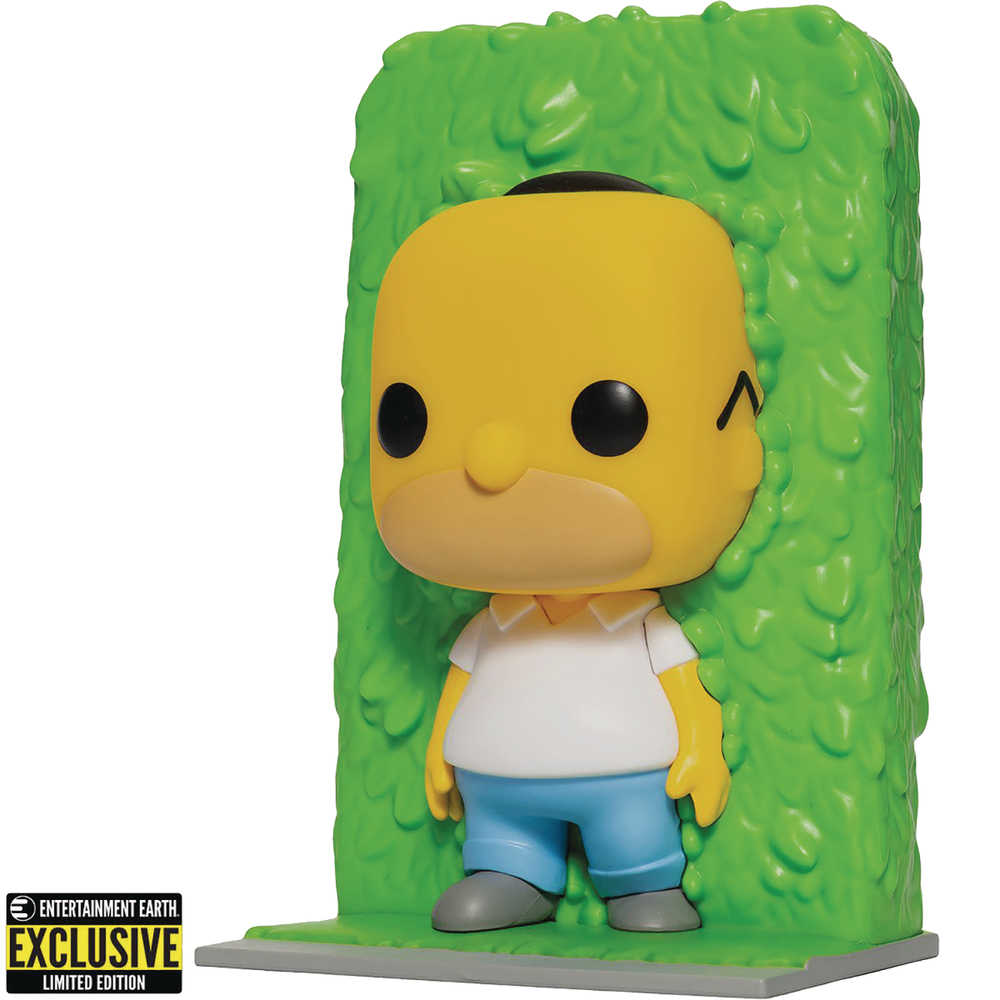 Pop! #1252 Simpsons Homer In Hedges Vinyl Figure