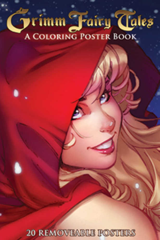 Grimm Fairy Tales Coloring Poster Book
