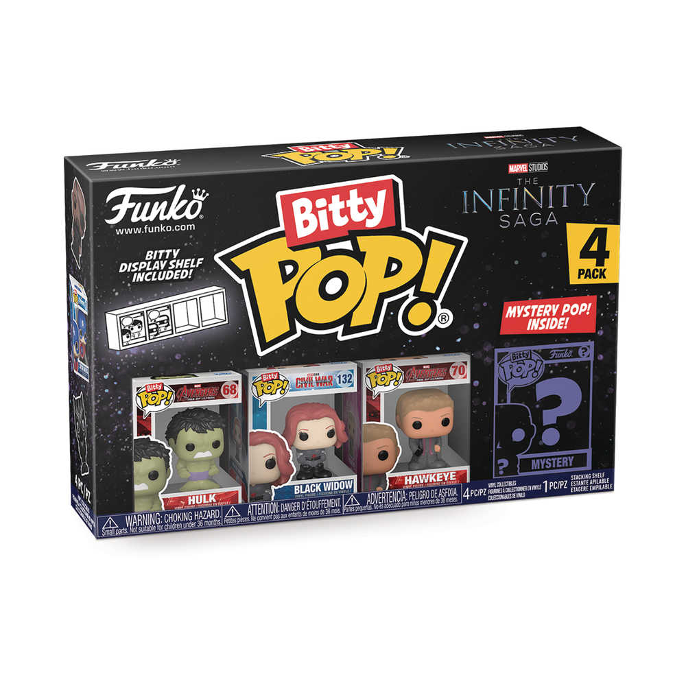 Bitty Pop! Hulk 4pk Figure