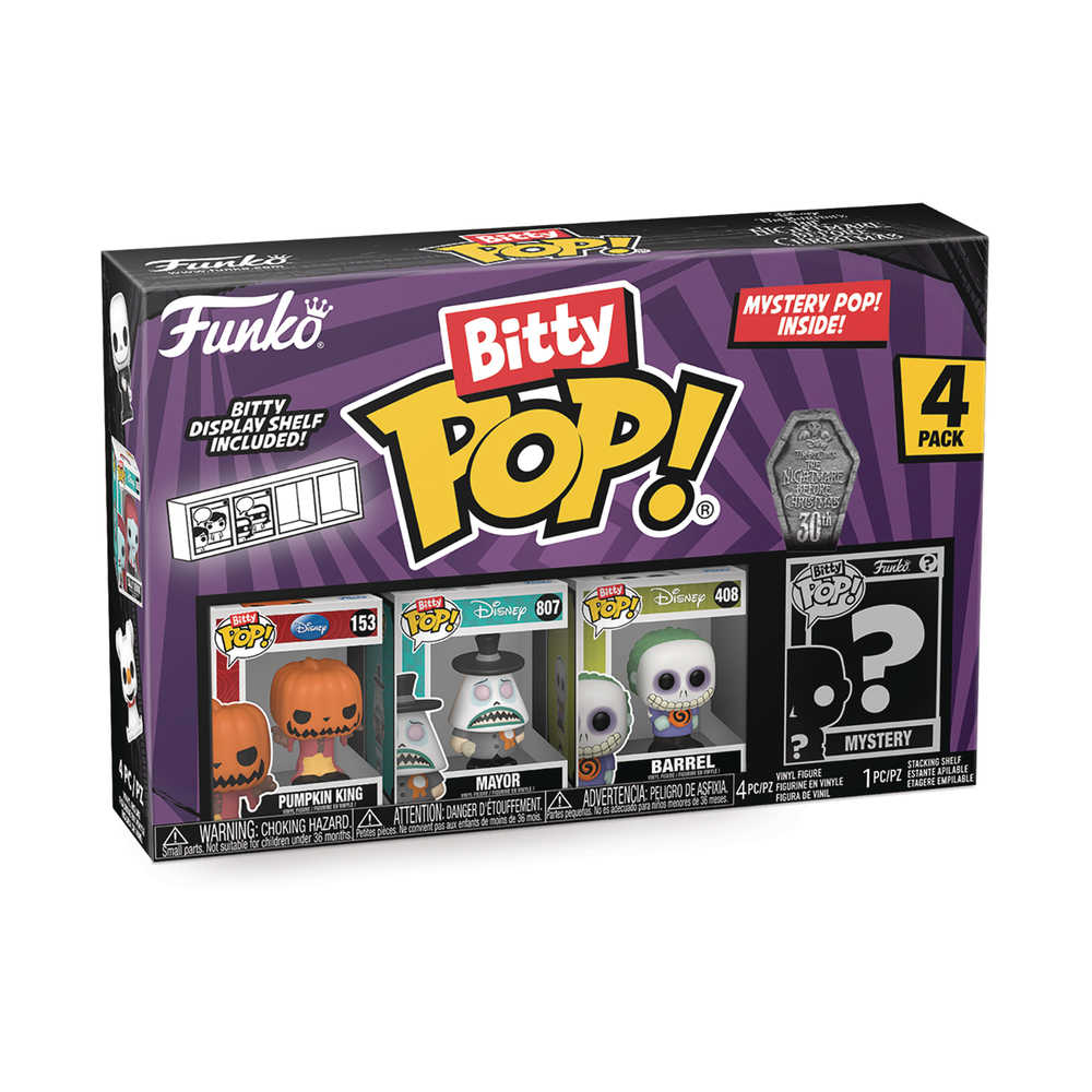 Bitty Pop! Nbx Pumpkin Jack 4pk Figure