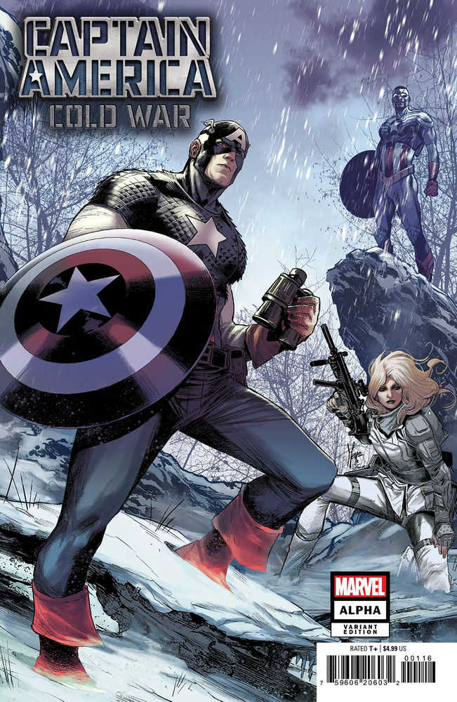 Captain America Cold War Alpha #1 25  Checchetto Variant
