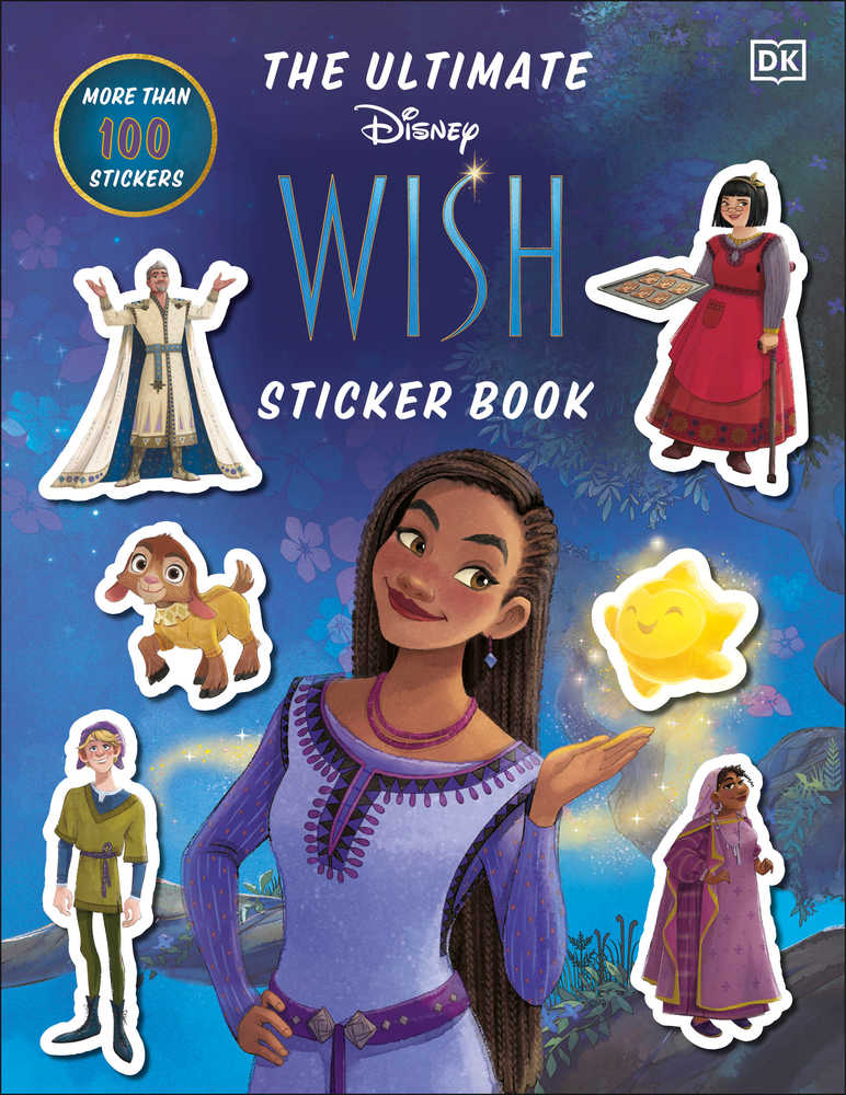Disney Wish Ultimate Sticker Book Softcover