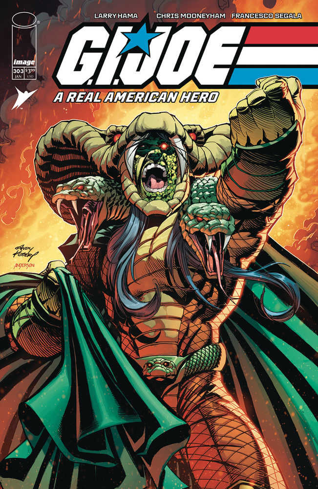 G.I. Joe A Real American Hero #303 Cover A Kubert & Anderson