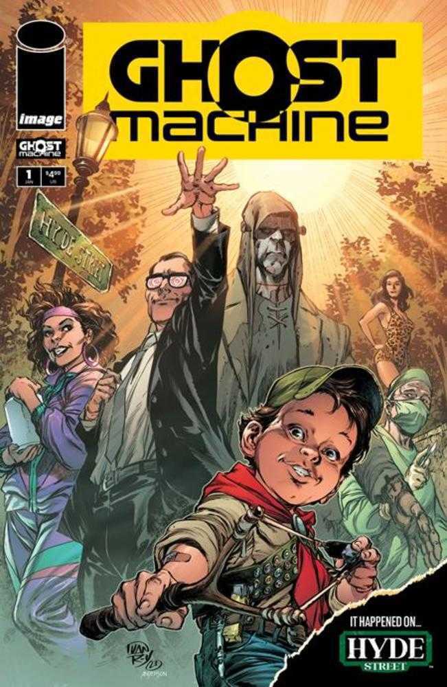 Ghost Machine (One Shot) Cover I Ivan Reis Variant
