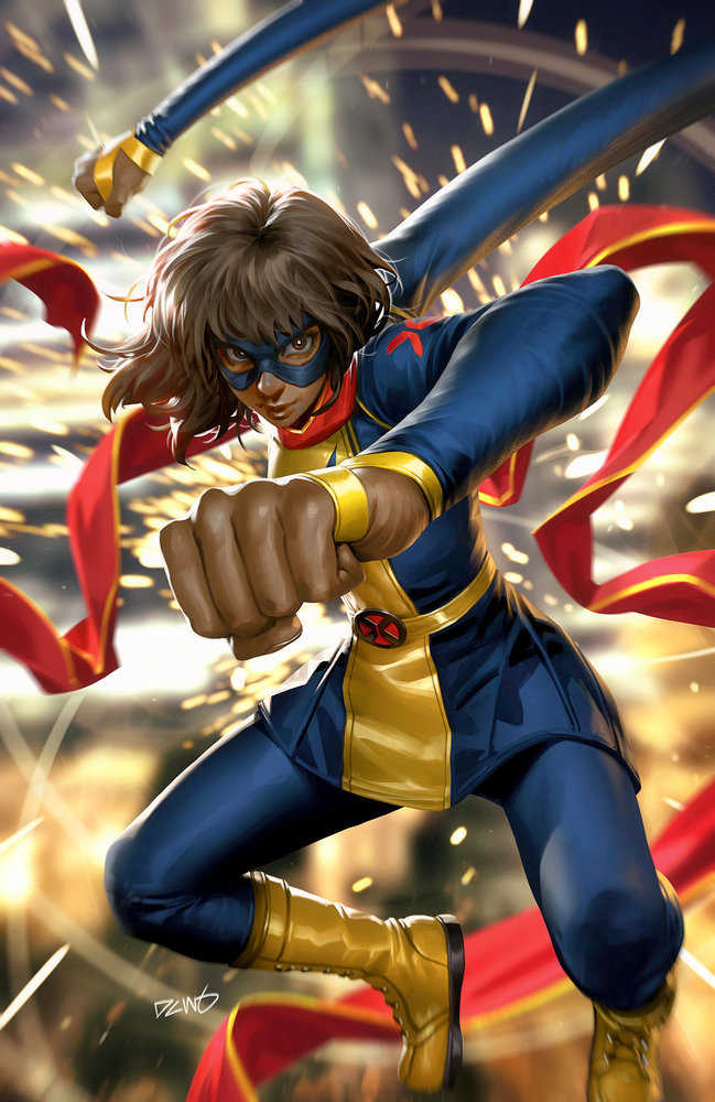 Ms. Marvel: Mutant Menace #1 Derrick Chew Ms. Marvel Full Art Variant