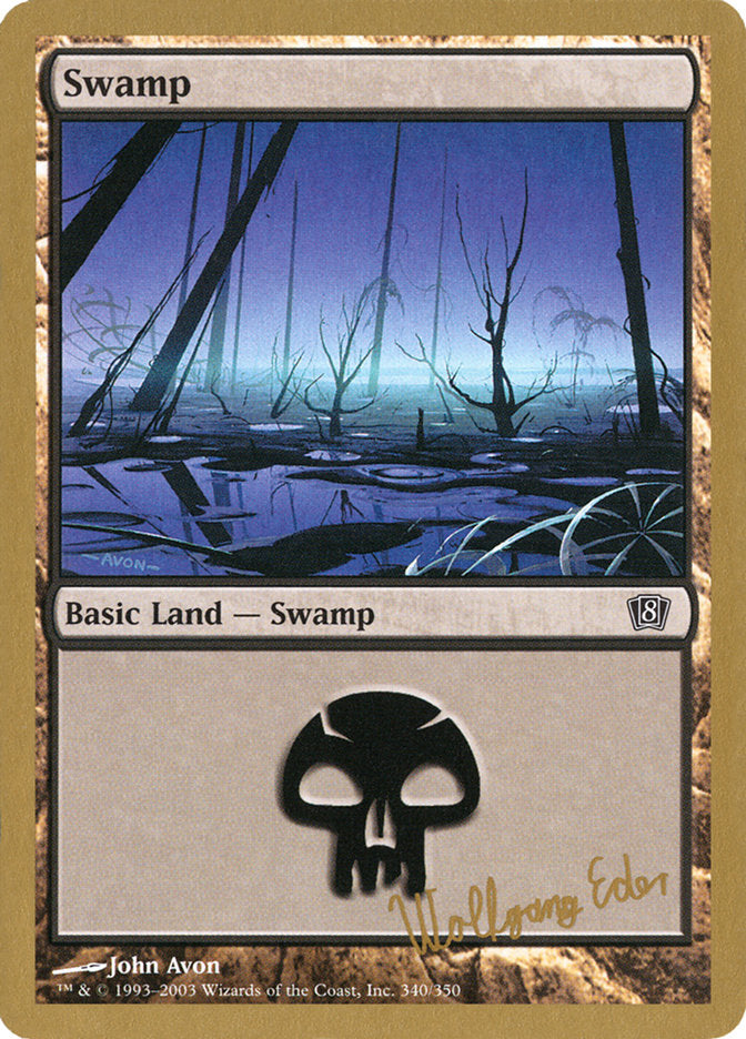 Swamp (we340) (Wolfgang Eder) [World Championship Decks 2003] – A1 