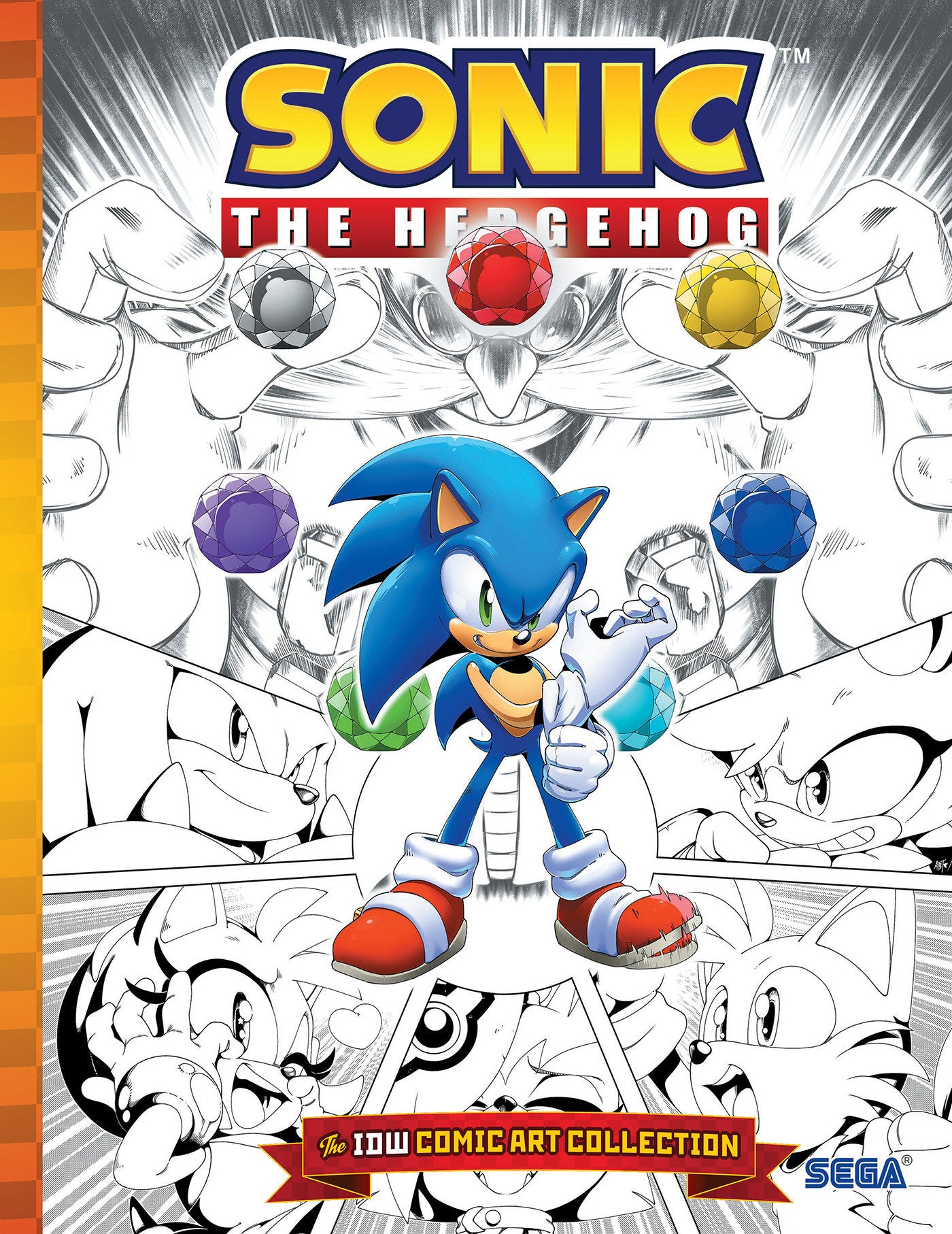 Sonic The Hedgehog: The Idw Comic Art Collection
