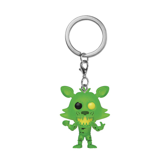 Pocket Pop Fnaf S7 Radioactive Foxy Vinyl Figure Keychain