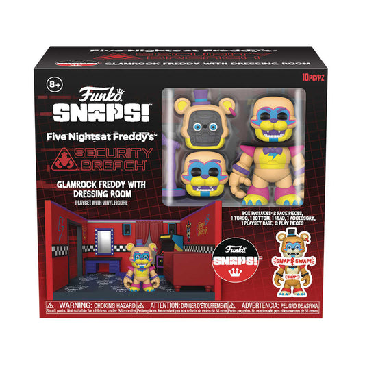 Five Nights At Freddys Snap Freddys Room Playset