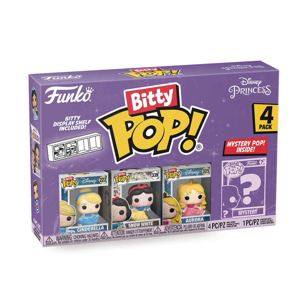Bitty Pop! Princess Cinderella 4pk