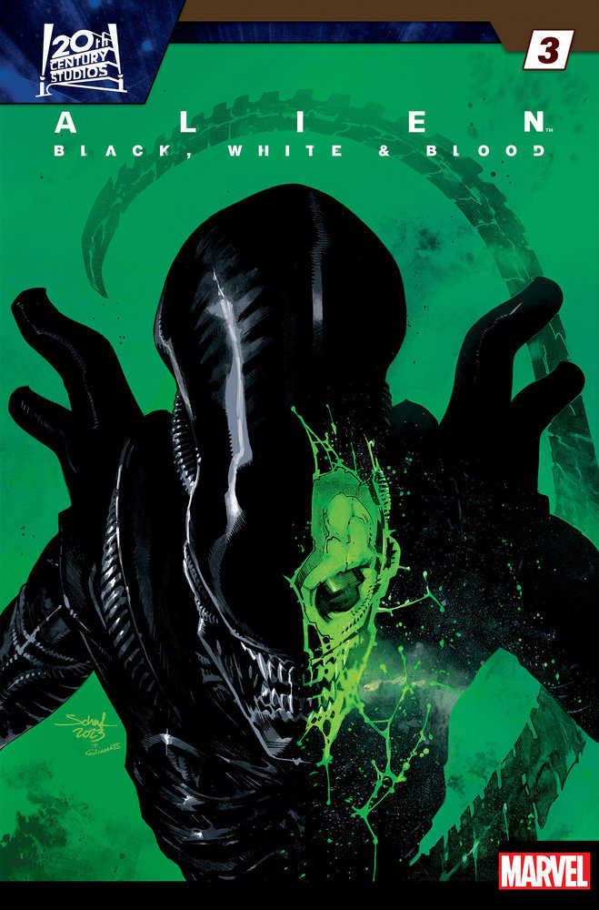 Alien: Black, White & Blood #3 Jonas Scharf Variant