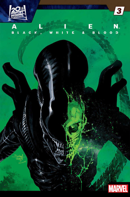 Alien: Black, White & Blood #3 Jonas Scharf Variant