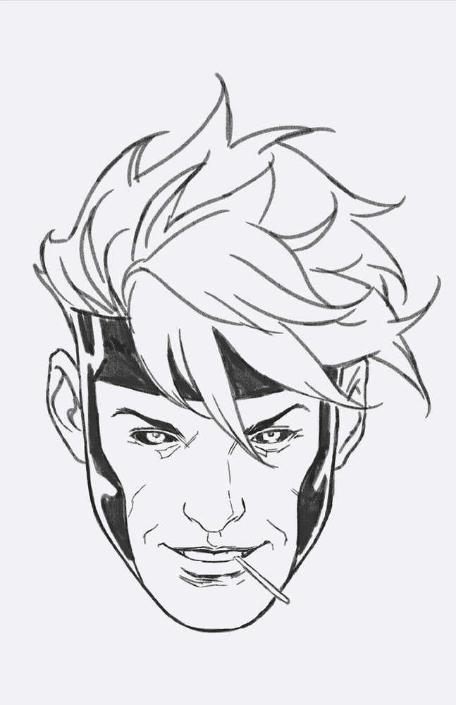 Rise Of The Powers Of X #3 Mark Brooks Headshot Full Art Sketch Variant [Fhx]