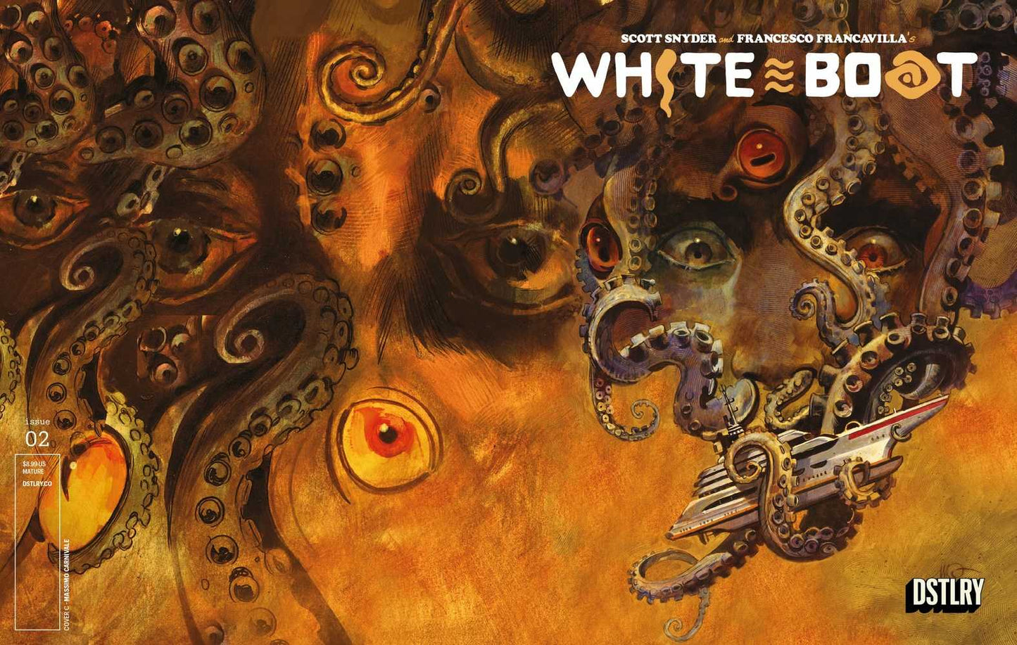 White Boat #2 Cover C 10 Copy Variant Edition Carenvale (Mature)