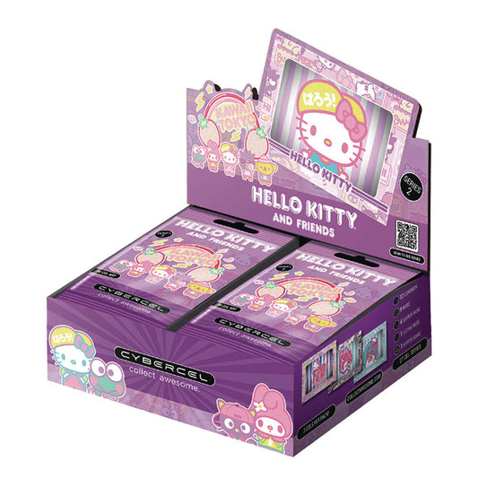 Cybercel Hello Kitty Kawaii Tokyo 3D Cel Art Trading Card Box  (