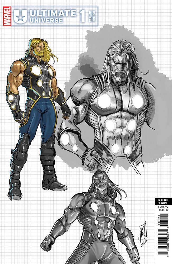 Ultimate Universe #1 Stefano Caselli Ratio 2nd Print Variant