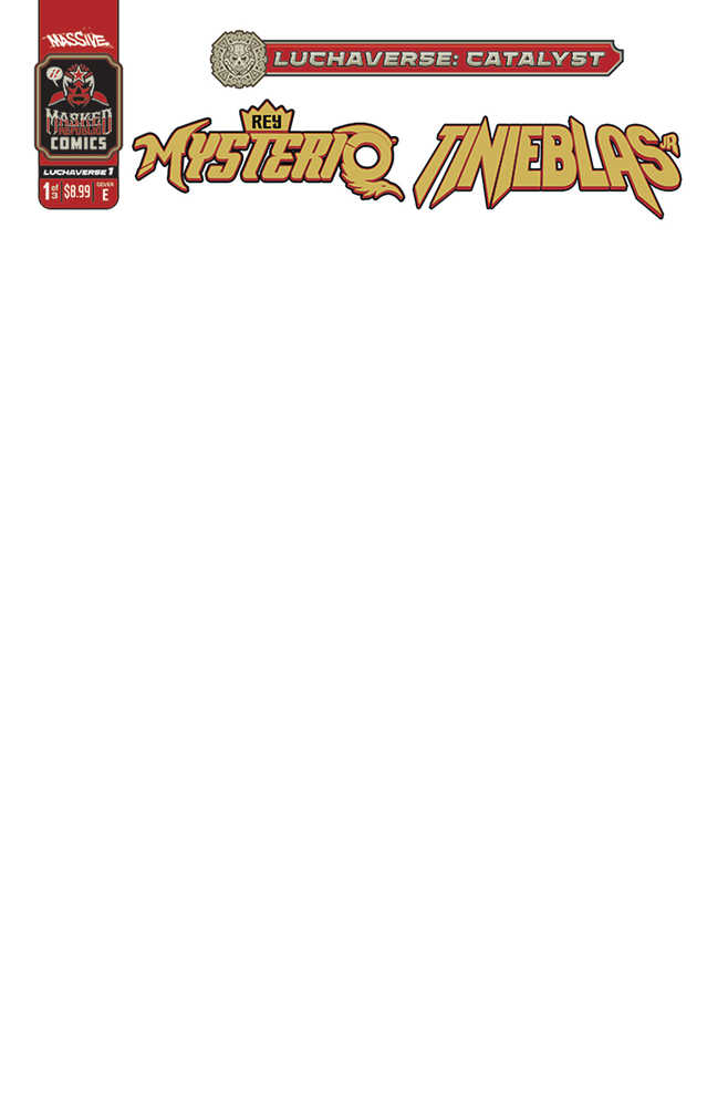 Luchaverse #1 Catalyst Cover E Blank Sketch Lmt 2000 (Mature)