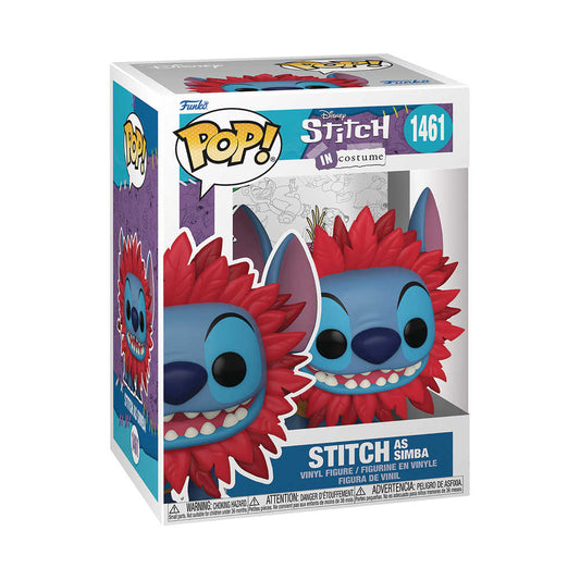 Pop! #1461 Disney Stitch Costume Simba Vinyl Figure