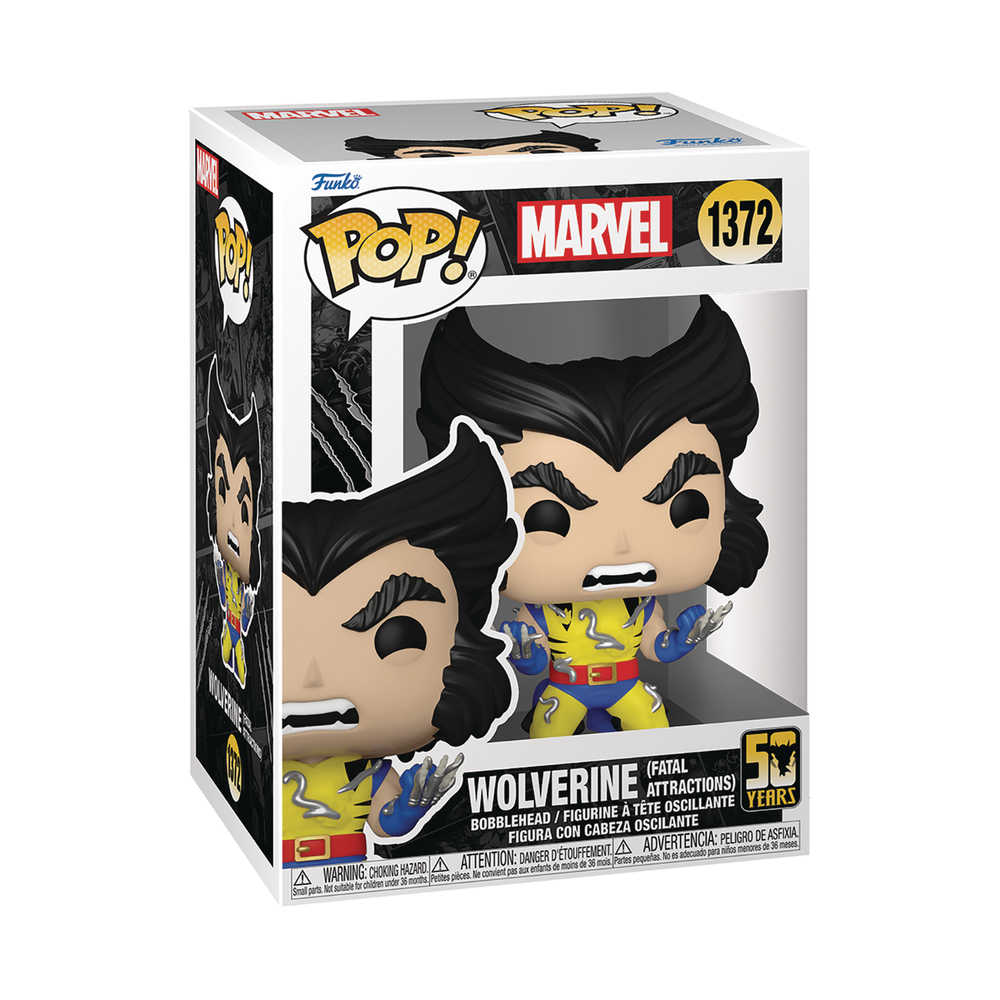 Pop! #1374 Marvel Wolverine 50th Ult Wolverine W/Admntm Vinyl Figure