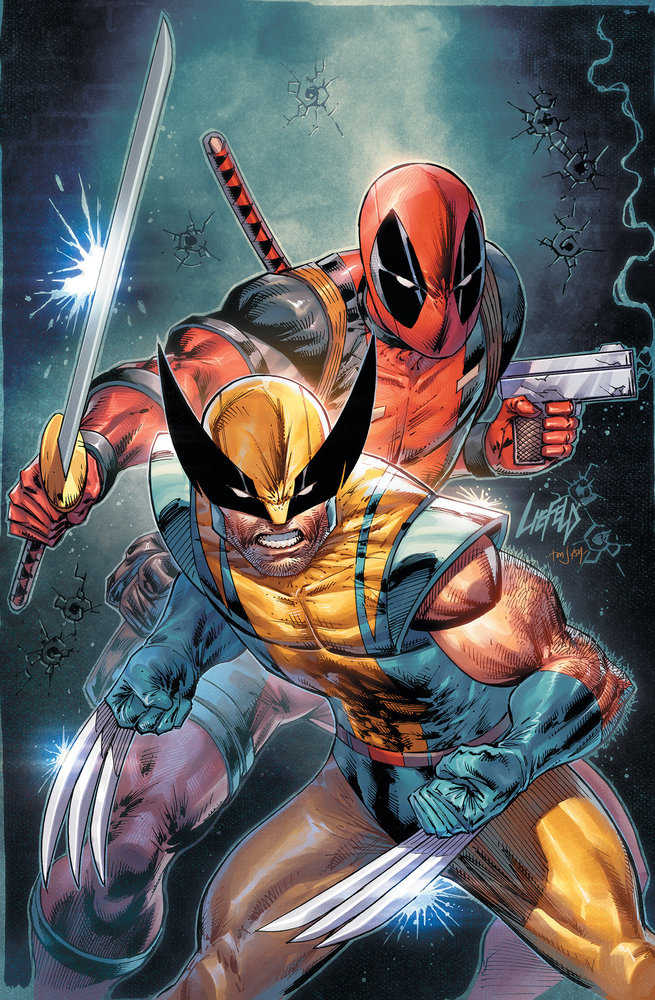 Deadpool & Wolverine: Wwiii #1 Rob Liefeld Ratio Virgin 2nd Print Variant