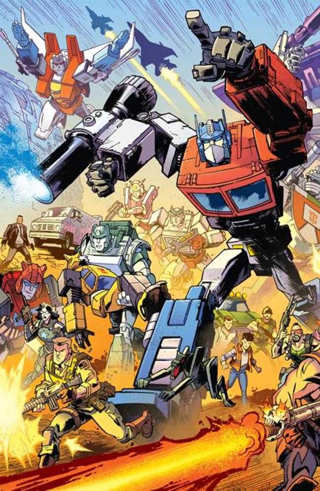 Transformers #9 Cover F Howard Eu Anniversary Variant