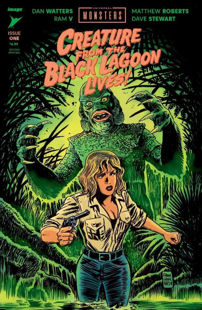 Universal Monsters Black Lagoon #1 (Of 4) 2nd Print