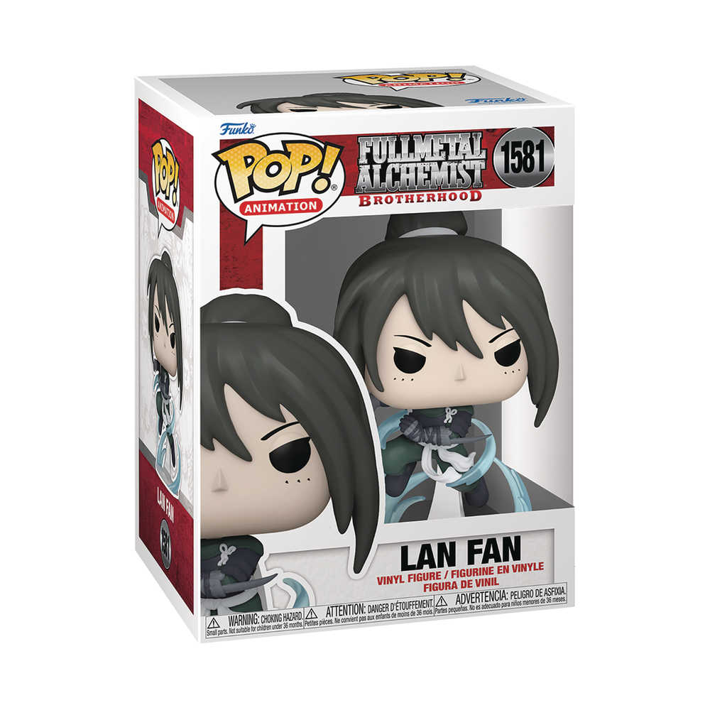 Pop! #1581 Animation Fullmetal Alchemist Brotherhood Lan Fanninja Vinyl Figure