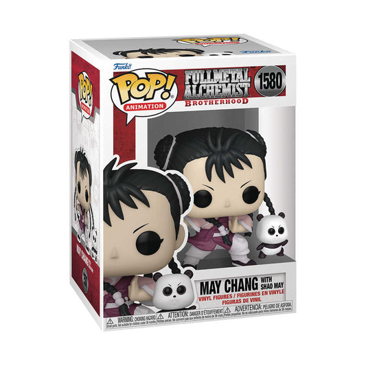 Pop&Buddy! #1580 Fullmetal Alchemist Brotherhood May Chang W/Panda Vinyl Figure