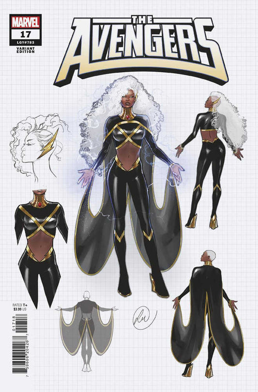 Avengers #17 10 Copy Variant Edition Lucas Werneck Design Variant