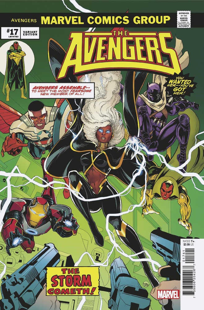 Avengers #17 Luciano Vecchio Homage Variant