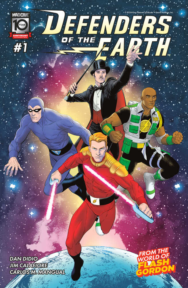 Defenders Of The Earth #1 (Of 8) Cover C 10 Copy Clarke Variant Edition