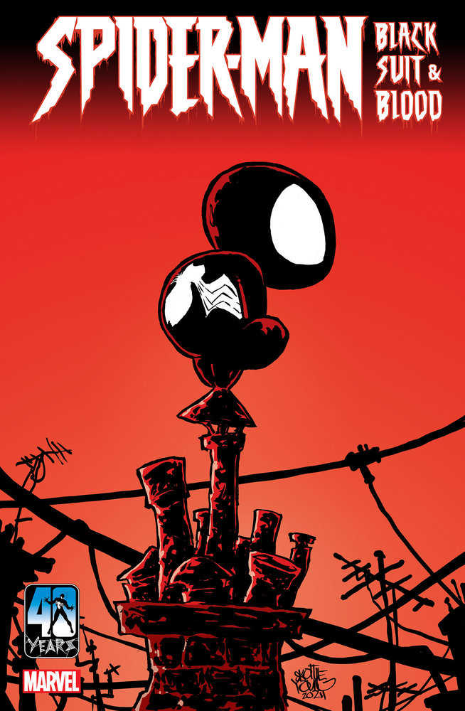 Spider-Man Black Suit And Blood #1 (Of 4) Skottie Young Variant