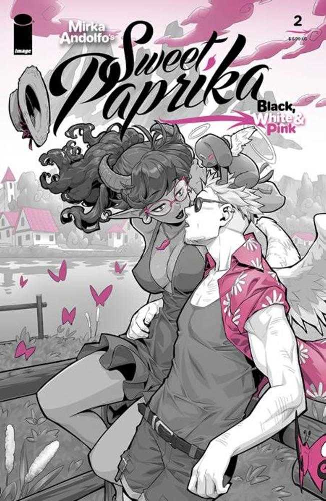 Sweet Paprika Black White & Pink #2 Cover B Xongbros