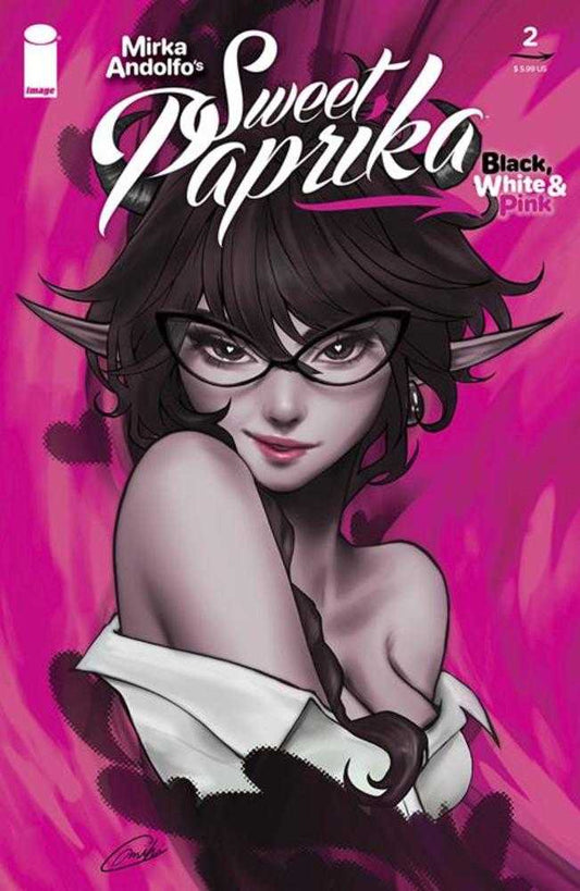 Sweet Paprika Black White & Pink #2 Cover C Okazaki