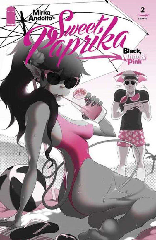Sweet Paprika Black White & Pink #2 Cover D Manicastri