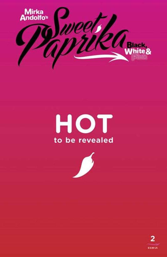 Sweet Paprika Black White & Pink #2 Cover E Andolfo Polybag