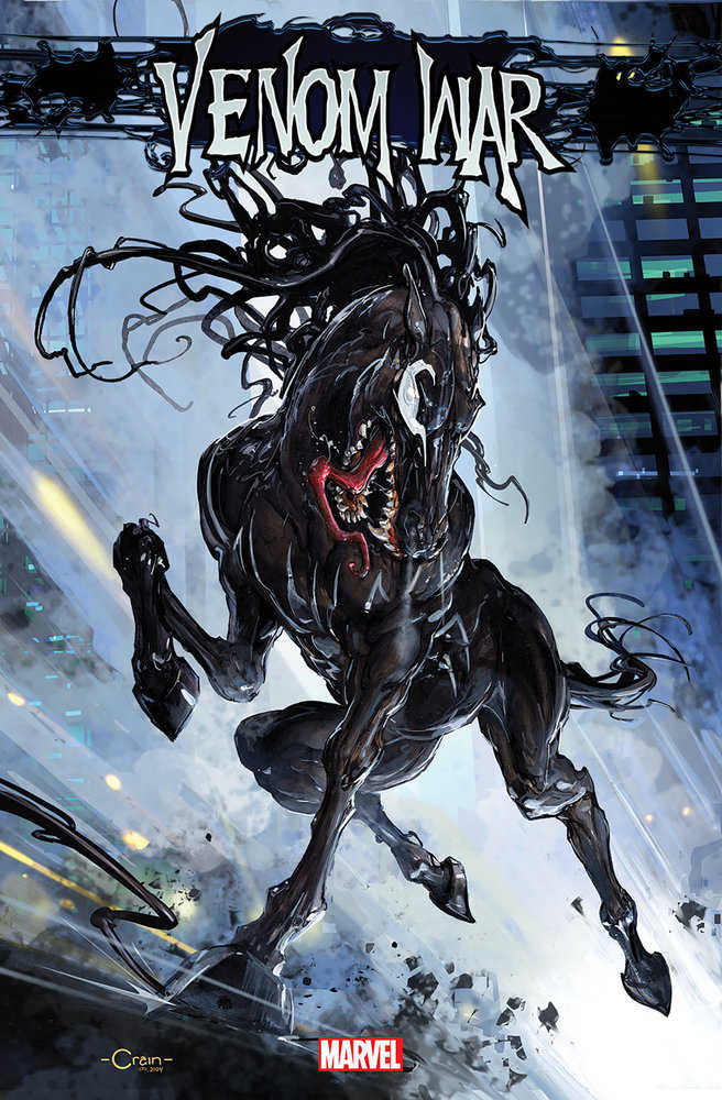 Venom War #1 (Of 5) Clayton Crain Venom Horse Variant