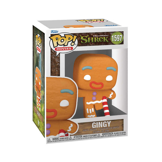 Pop! #1597 Movies Shrek Dreamworks 30th Gingerbread Man Vinyl Figure